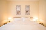 Nordseeblick, Whg. 43 Schlafzimmer - Ferienwohnung Nordseeblick, Whg. 43 - Top-Hundeurlaub