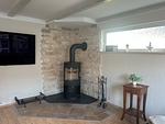 Seehus21 Kaminofen - Ferienhaus Seehus21 Büsum - Top-Hundeurlaub