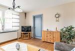 Haus Blomberg, Wohnzimmer - Ferienhaus Blomberg Büsum - Top-Hundeurlaub