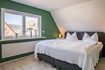 Anne-Ruth, Schlafzimmer 2 Doppelbett - Ferienhaus Anne-Ruth Büsum - Top-Hundeurlaub