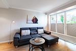 Appartementhaus Meeresbucht Whg. 3, Wohnzimmer - Ferienwohnung Appartementhaus Meeresbucht Whg. 3 - Top-Hundeurlaub