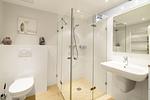 Appartementhaus Meeresbucht Whg. 3, Badezimmer mit ebenerdiger Dusche - Ferienwohnung Appartementhaus Meeresbucht Whg. 3 - Top-Hundeurlaub