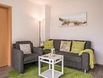 Wohnzimmer - Ferienwohnung Haus Strandbrise, Whg. 2 - Top-Hundeurlaub