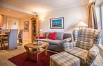 Appartementhaus Meeresbucht Whg. 4, Wohnzimmer - Ferienwohnung Appartementhaus Meeresbucht Whg. 4 - Top-Hundeurlaub