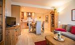Appartementhaus Meeresbucht Whg. 4, Wohnzimmer - Ferienwohnung Appartementhaus Meeresbucht Whg. 4 - Top-Hundeurlaub