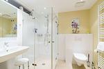 Appartementhaus Meeresbucht Whg. 2, Badezimmer - Ferienwohnung Appartementhaus Meeresbucht Whg. 2 - Top-Hundeurlaub
