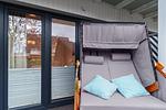 Appartementhaus Meeresbucht Whg. 2, Strandkorb - Ferienwohnung Appartementhaus Meeresbucht Whg. 2 - Top-Hundeurlaub