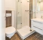 Haus Lee, Whg. 27 Badezimmer - Ferienwohnung Haus Lee, Whg. 27 - Top-Hundeurlaub