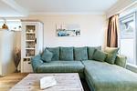 Appartementhaus Meeresbucht Whg. 1, Wohnzimmer - Ferienwohnung Appartementhaus Meeresbucht Whg. 1 - Top-Hundeurlaub