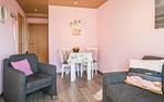 Haus Strandbrise, Whg. 3, Essbereich - Ferienwohnung Haus Strandbrise, Whg. 3 - Top-Hundeurlaub
