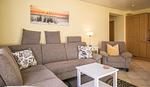 Haus Strandbrise Whg.1, Wohnzimmer - Ferienwohnung Haus Strandbrise, Whg.1 - Top-Hundeurlaub