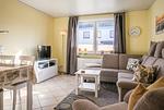 Haus Strandbrise Whg.1, Wohnzimmer - Ferienwohnung Haus Strandbrise, Whg.1 - Top-Hundeurlaub