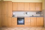 Küche / Küchenzeile - Ferienwohnung Haus Strandbrise, Whg.1 - Top-Hundeurlaub