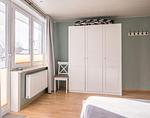 Haus Strandbrise Whg.1, Schlafzimmer 2 - Ferienwohnung Haus Strandbrise, Whg.1 - Top-Hundeurlaub