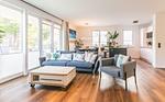 Bahnhofstraße 9, Sandbank 2, Wohnzimmer - Ferienwohnung Bahnhofstraße 9, Sandbank 2 - Top-Hundeurlaub