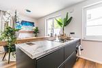 Bahnhofstraße 9, Sandbank 2, Küchenzeile - Ferienwohnung Bahnhofstraße 9, Sandbank 2 - Top-Hundeurlaub