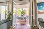 Bahnhofstraße 9, Sandbank 2, Balkon - Ferienwohnung Bahnhofstraße 9, Sandbank 2 - Top-Hundeurlaub