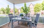 Bahnhofstraße 9, Sandbank 2, Balkon - Ferienwohnung Bahnhofstraße 9, Sandbank 2 - Top-Hundeurlaub