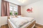 Bahnhofstraße 9, Sandbank 2, Schlafzimmer 2 - Ferienwohnung Bahnhofstraße 9, Sandbank 2 - Top-Hundeurlaub
