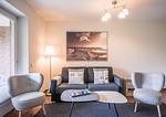 Ferienwohnung Keyser 2.0, Wohnzimmer - Ferienwohnung Keyser 2.0 Büsum - Top-Hundeurlaub