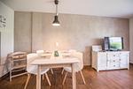 Ferienwohnung Keyser 2.0, Essbereich - Ferienwohnung Keyser 2.0 Büsum - Top-Hundeurlaub