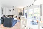Ferienhaus Wassermann 21b Wohnzimmer - Ferienhaus Wassermann 21b - Top-Hundeurlaub