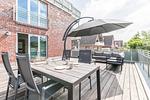 Bahnhofstraße 9, Sandbank 7, Dachterrasse - Ferienwohnung Bahnhofstraße 9, Sandbank 7 - Top-Hundeurlaub