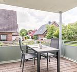 Bahnhofstraße 9, Sandbank 7, Terrasse - Ferienwohnung Bahnhofstraße 9, Sandbank 7 - Top-Hundeurlaub