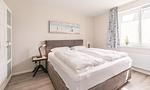 Bahnhofstraße 9, Sandbank 7, Schlafzimmer 1 - Ferienwohnung Bahnhofstraße 9, Sandbank 7 - Top-Hundeurlaub