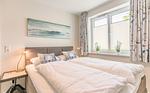 Bahnhofstraße 9, Sandbank 7, Schlafzimmer 2 - Ferienwohnung Bahnhofstraße 9, Sandbank 7 - Top-Hundeurlaub