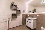 Bahnhofstraße 9, Sandbank 7, Duschbad - Ferienwohnung Bahnhofstraße 9, Sandbank 7 - Top-Hundeurlaub