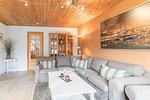Dania13, Wohnzimmer mit Sofa - Ferienhaus Dania13 Büsum - Top-Hundeurlaub