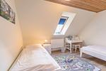 Dania 13 A, Schlafzimmer OG Einzelbetten - Ferienhaus Dania 13 A Büsum - Top-Hundeurlaub
