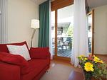 Wohnzimmer - Ferienwohnung mit 1 Schlafzimmer und Balkon (D121) - Top-Hundeurlaub