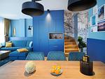 Wohnzimmer - Ferienwohnung mit 1 Schlafzimmer und Balkon zur Seeseite (S16) - Top-Hundeurlaub