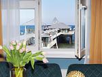 Meerblick - Ferienwohnung mit 1 Schlafzimmer und Balkon zur Seeseite (S16) - Top-Hundeurlaub