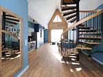 Wohnzimmer - Ferienwohnung mit 1 Schlafzimmer und Terrasse (S18) - Top-Hundeurlaub