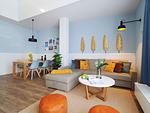 Wohnzimmer - Ferienwohnung mit 1 Schlafzimmer und Balkon (S1) - Top-Hundeurlaub