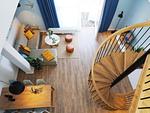 Wohnzimmer - Ferienwohnung mit 1 Schlafzimmer und Balkon (S1) - Top-Hundeurlaub