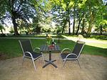 Terrasse - 1-Raum-Ferienwohnung mit Terrasse (DG23) - Top-Hundeurlaub