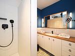 Badezimmer - 1-Raum-Ferienwohnung mit Balkon zur Seeseite (S10) - Top-Hundeurlaub