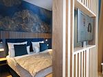 Bett - 1-Raum-Ferienwohnung mit Balkon zur Seeseite (S14) - Top-Hundeurlaub