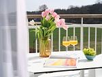 Balkon - 1-Raum-Ferienwohnung mit Balkon zur Seeseite (S14) - Top-Hundeurlaub