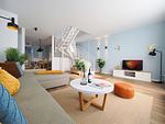 Wohnzimmer - Ferienwohnung mit 2 Schlafzimmern und Terrasse (S19) - Top-Hundeurlaub