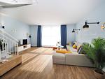 Wohnzimmer - Ferienwohnung mit 2 Schlafzimmern und Terrasse (S19) - Top-Hundeurlaub