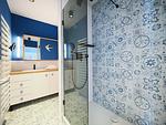 Badezimmer - Ferienwohnung mit 1 Schlafzimmer, Balkon und Galerie (S2) - Top-Hundeurlaub
