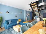 Wohnzimmer - Ferienwohnung mit 2 Schlafzimmern (S20) - Top-Hundeurlaub