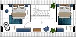 Grundriss - Ferienwohnung mit 2 Schlafzimmern (S20) - Top-Hundeurlaub