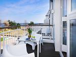 Balkon - Ferienwohnung mit 1 Schlafzimmer und Balkon (S5) - Top-Hundeurlaub