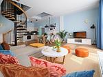 Wohnzimmer - Ferienwohnung mit 2 Schlafzimmern und Balkon zur Seeseite (S6) - Top-Hundeurlaub